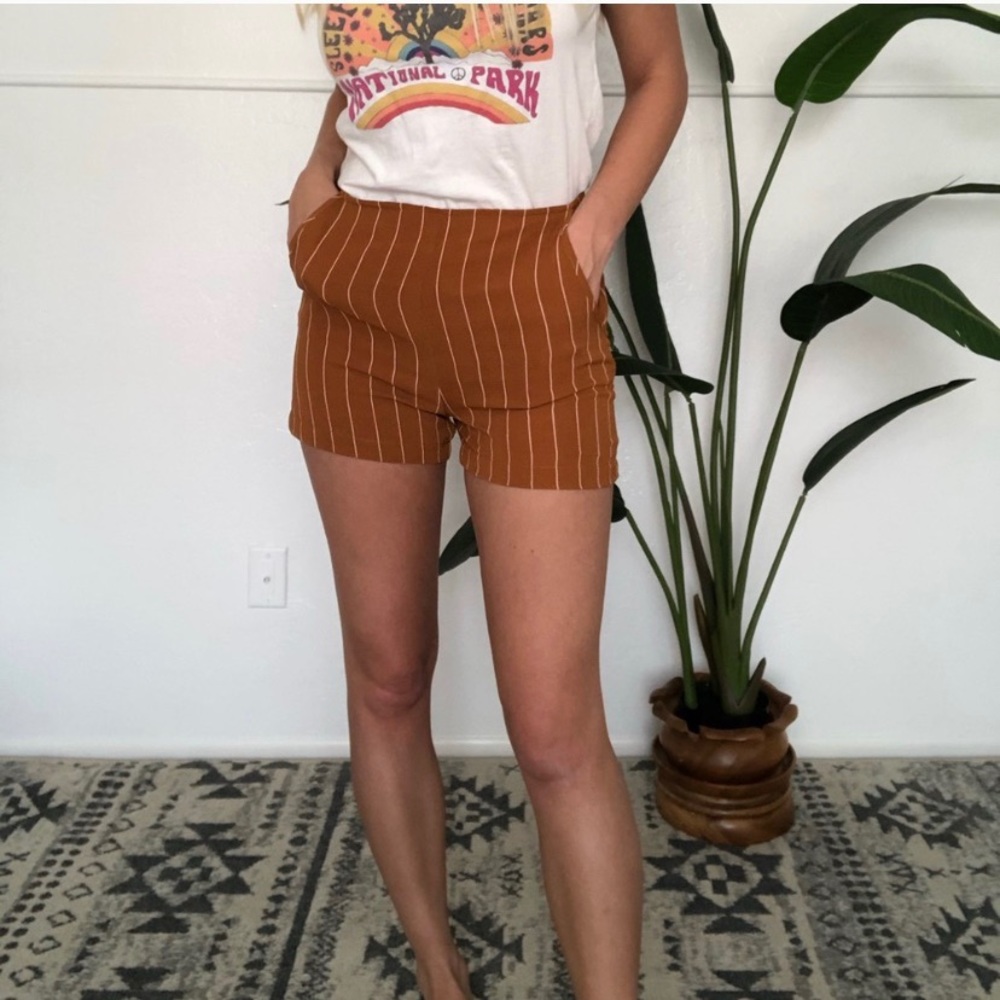 High waisted shorts